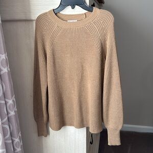 Jessica Simpson Ribbed Crew Neck Comfy Sweater
